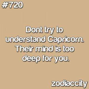 love being a Capricorn. Many don't get us, but we are still the best ...