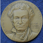 Rufus Choate Hall of Fame Medal 1973 by E Platt