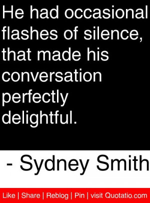 ... conversation perfectly delightful sydney smith # quotes # quotations