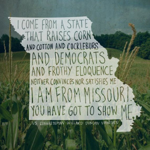 Show Me Missouri - 12 x 12 Print