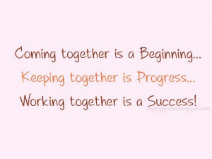 People Coming Together Quotes