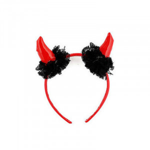 pack of devil horns for your night out 6 red and black devil horns