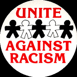 MG177 - Unite Against Racism - Magnet