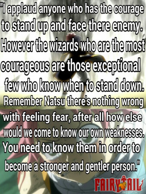 Fairy Tail quote - Gildarts by monkeymonkey153