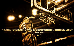 TheNbaZone.com | Lebron James Inspirational Basketball Quote Wallpaper ...