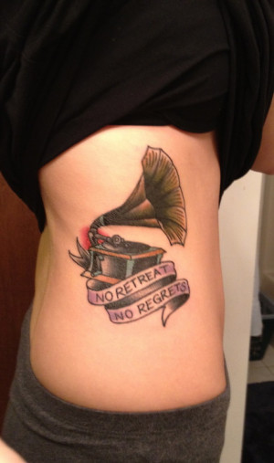 My Gaslight Anthem inspired tattoo. Done by Zach Dole at Freedom Ink ...