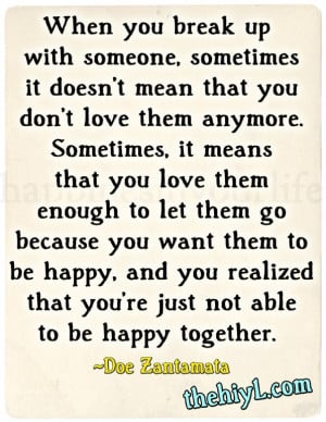 Mean Break Up Quotes for Him | when you break up with someone ...