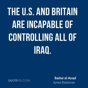 More Bashar al-Assad Quotes