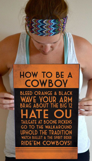 How To Be A Cowboy