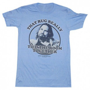 Home Movie T-shirts The Big Lebowski T-Shirts Lebowski Rug Shirt