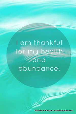 Manifest & Prosper: Health, Abundance AffirmationHappiness Gratitude