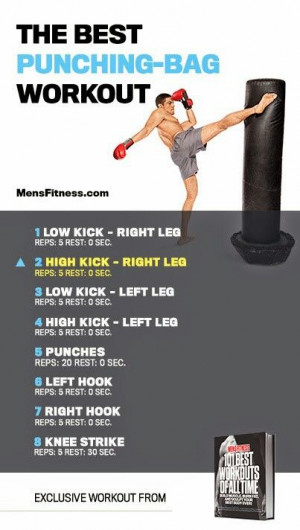 Punching bag workout Would this really work? I should give it a try