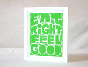 The mantra Eat Right Feel Good ($20) has kept many a woman committed ...
