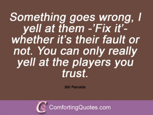 Quotations By Bill Parcells