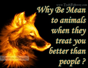 quotes about animals and people