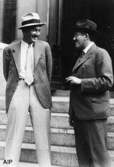 Fritz Zwicky and Otto Stern, ca. 1928. Photo courtesy of AIP Emilio ...