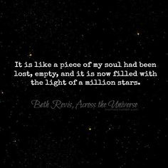 ... with the light of a million stars.