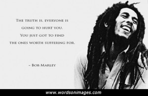 Bob marley friendship quotes