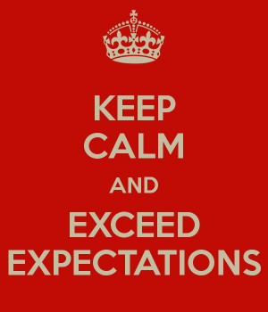 exceed expectations - Google Search