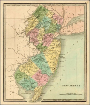 Funny New Jersey Map