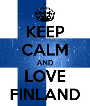 KEEP CALM AND LOVE FINLAND