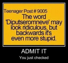 Just Admit It More