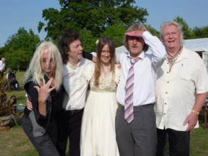 Nick Beggs, Steve Hackett, Jo Hackett, Anthony Philips & Chris Squire