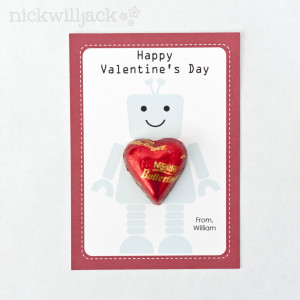 Robot Valentines Sayings- The Robot Store