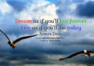 Inspirational quotes about dreams and life