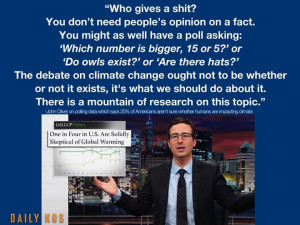 John Oliver Climate Change