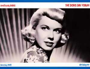 This is Doris when making 'It's A Great Feeling'.