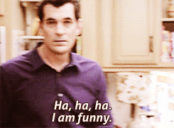 gif 1k LOL mine Modern Family Phil Dunphy Claire Dunphy Luke Dunphy ...