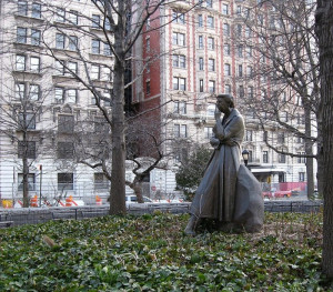 Eleanor Roosevelt Memorial, Riverside Park, NYC