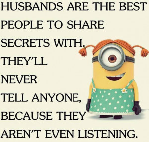 Husbands Are the Best People to Share Secrets With