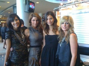 jessie and other kings ladies at the Grammys in LA earlier this year ...