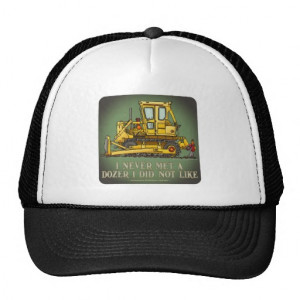 Bulldozer Dozer Operator Quote Hat