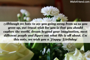 Quotes For Daughter Going Away To College ~ Daughter Birthday Messages