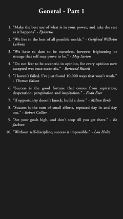 101 Amazing Inspirational Quotes screen shot 4