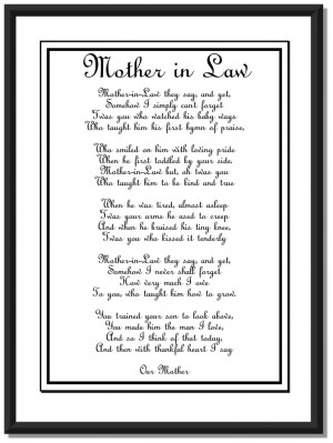 day diy mothers in law gift must mothers in law poems mothers in law ...