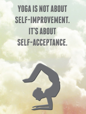 Home / Yoga - Self Acceptance Inspirational Quote Case for iPhone 5s