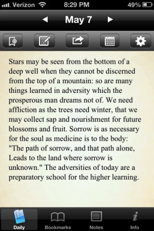 Spurgeon, you make sense