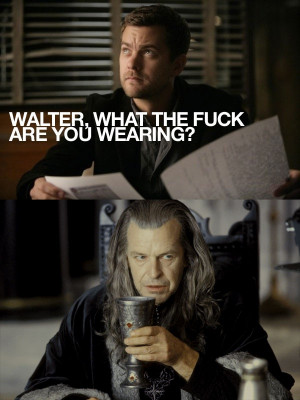 Walter Bishop in a previous incarnation. LOL.