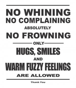No-Whining-No-Complaining-Absolutey-Vinyl-Wall-Art-Decal-Sticker-Home ...