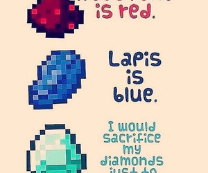 Minecraft love quote