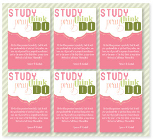 FREE LDS Handouts and Printables
