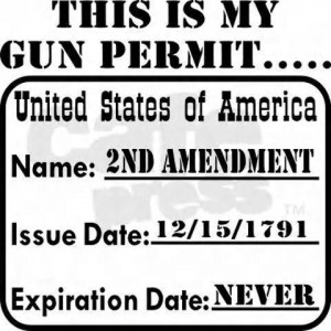 this is my gun permit This Is My Gun Permit
