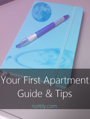 First Apartment Tips