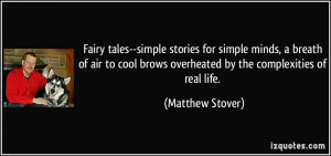 Fairy tales--simple stories for simple minds, a breath of air to cool ...
