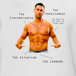 The Situation Mike Jersey Shore Body Parts T Shirt $19.99 Buy The ...