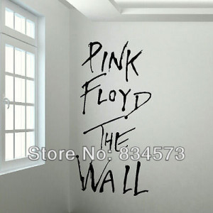 Hot PINK FLOYD THE WALL Quote Wall Art Stickers Decal Home DIY ...
